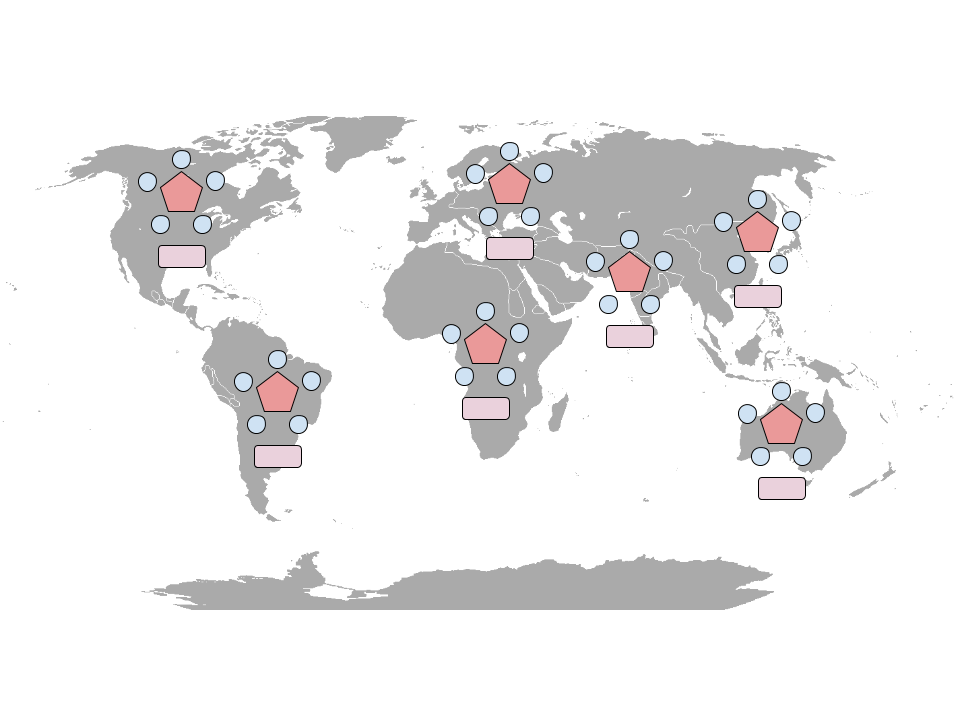 MongooseIM worlwide architecture